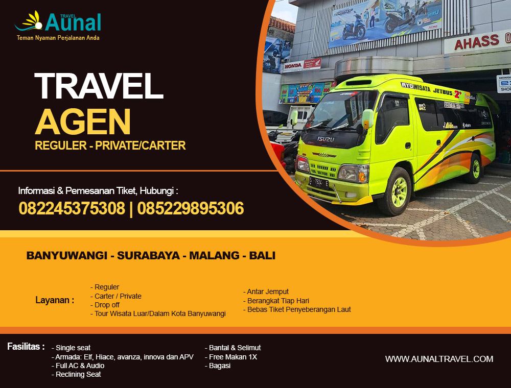 Travel Malang Jember Banyuwangi Bali PP,Travel Bali Banyuwangi Jember,Travel Jember Malang